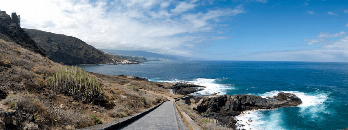 Playa de Rojas en tenerife norte